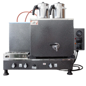 Çay Kazanı Kuzey 2’li Statik Turbo Elektrikli Gazlı – Endüstriyel Profesyonel Çay Makinesi